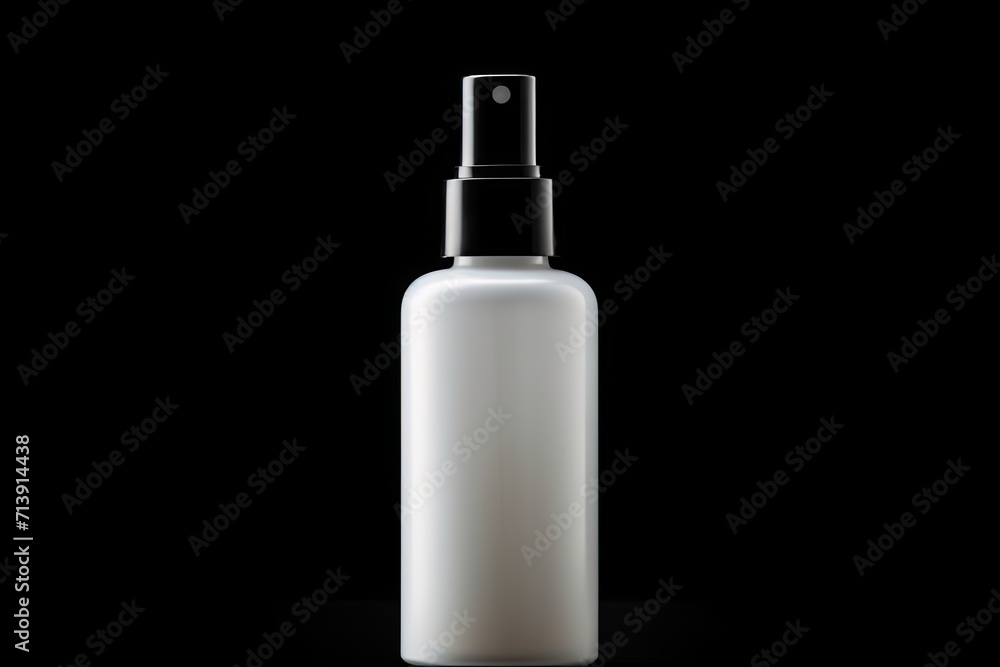 Isolated white background mock-up of a cosmetic serum product's matt glass bottle packaging without any labels. Isolated white background mock-up of a cosmetic serum product's matt glass bottle packaging without any labels.
