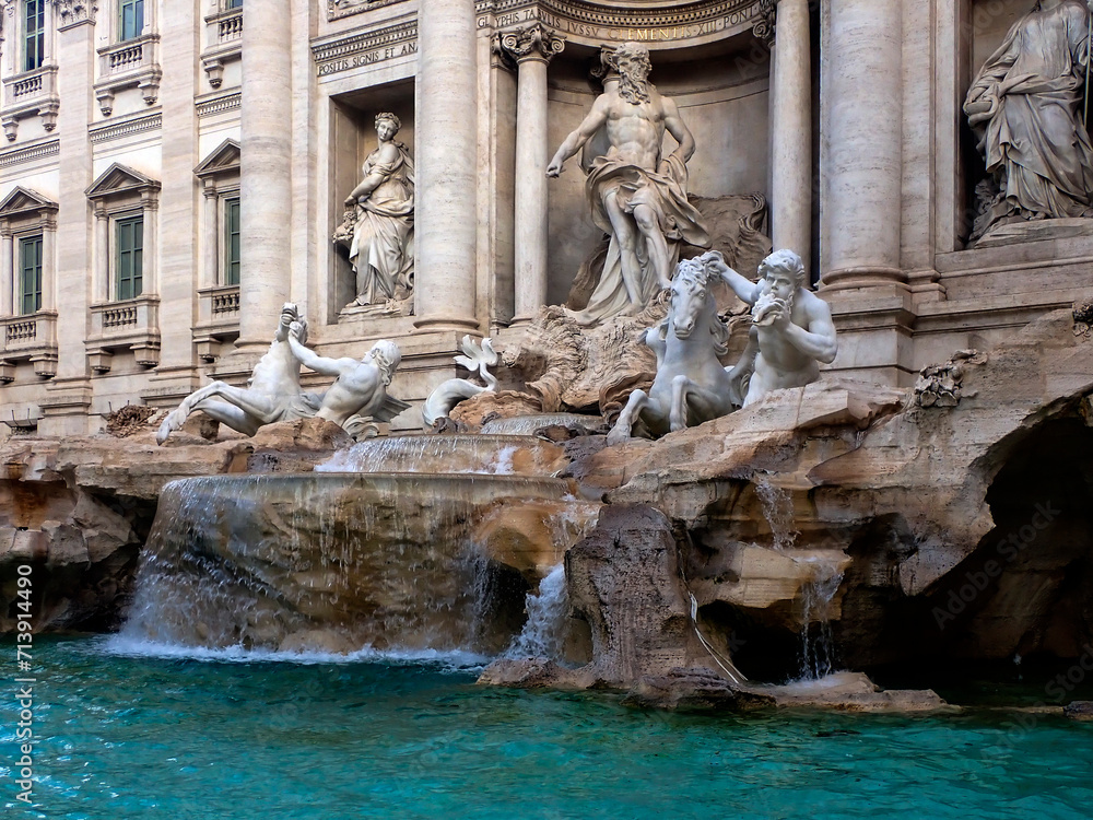 Fontana di Trevi a Roma 2660