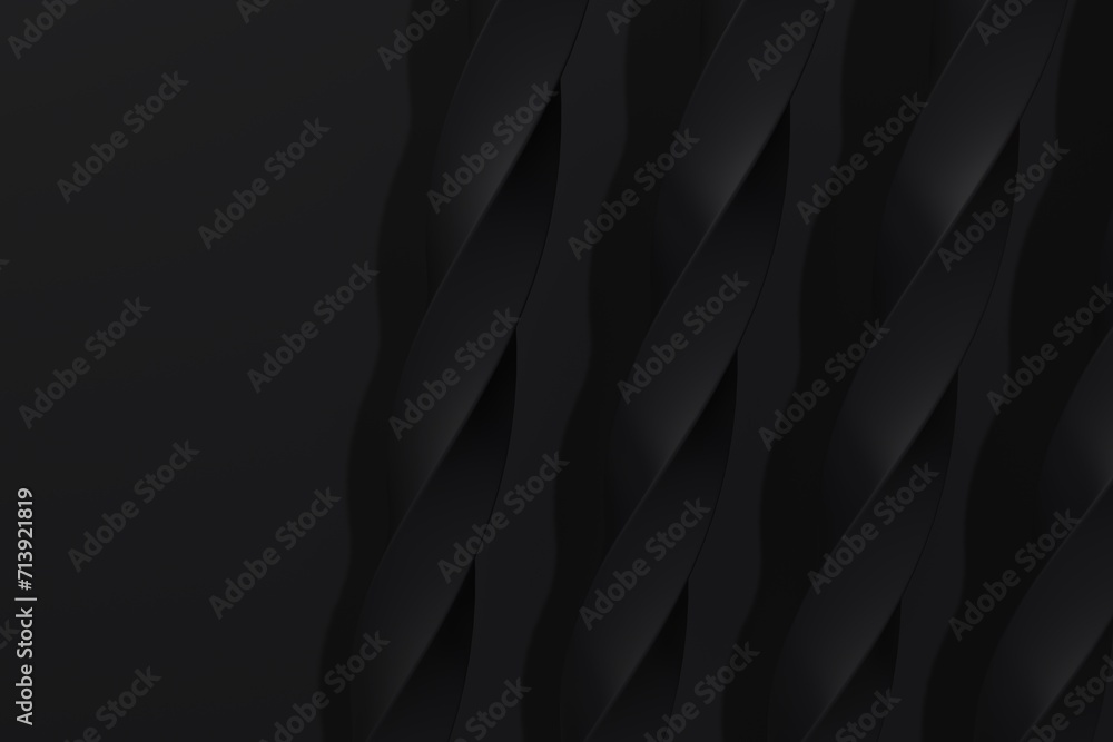 abstract wallpaper or background 3d illustration, backdrop for website home page, business banner, 3d render, black abstract wallpaper or background 3d illustration, backdrop for website home page, business banner, 3d render, black