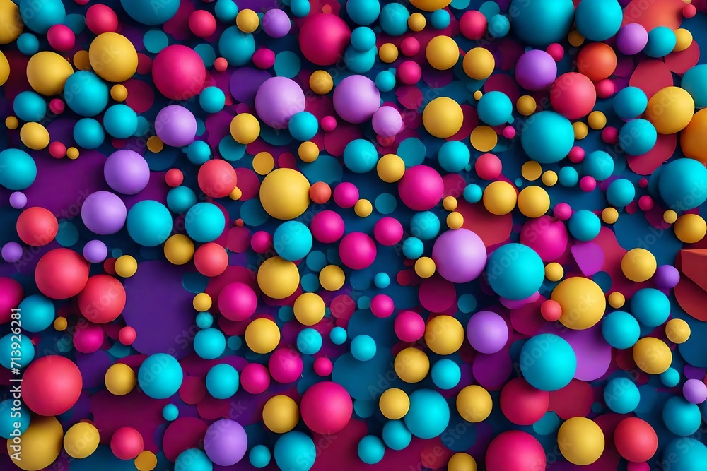 abstract background with colorful circles abstract background with colorful circles