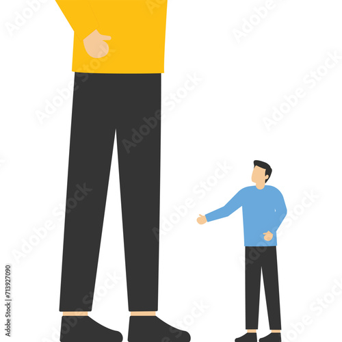 Different job positions in the company, Vector illustration in flat style

