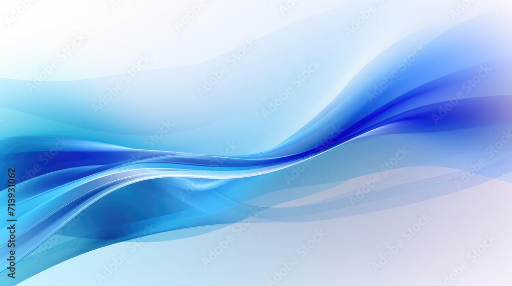 Minimal trapezoidal patterns in blue and white colors background with empty copy space