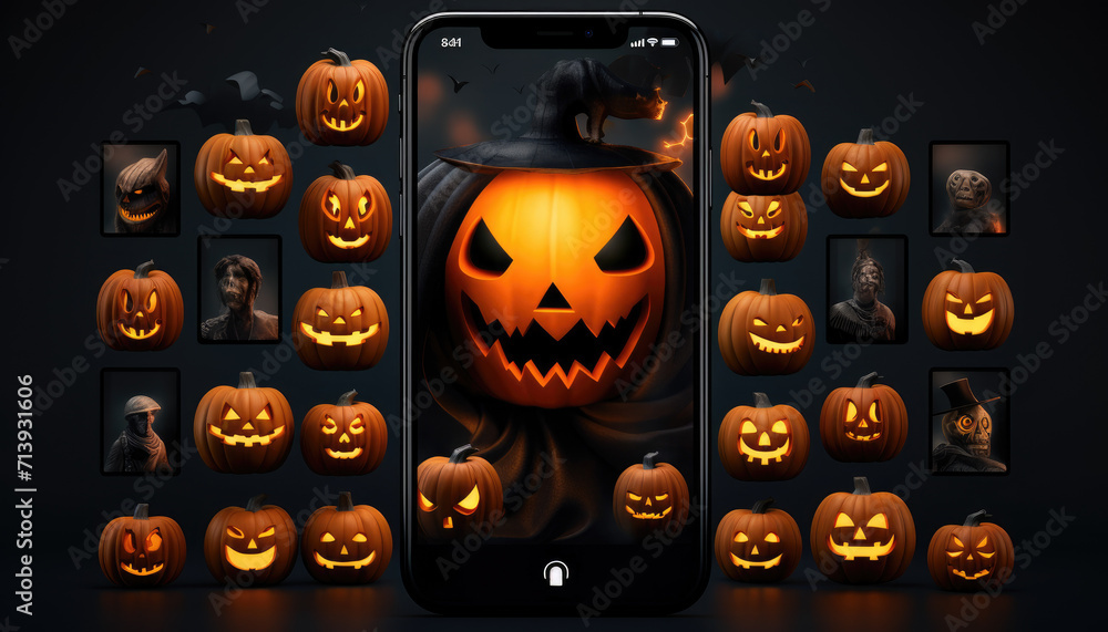 Mockup background for halloween design Mockup background for halloween design