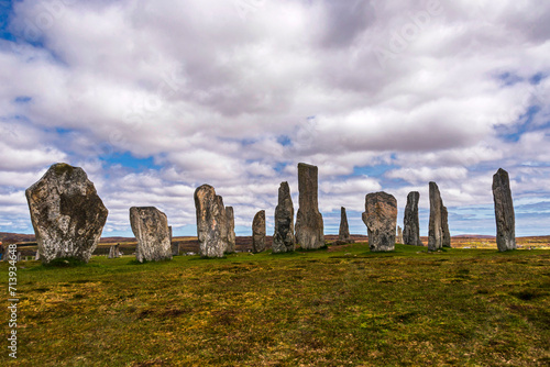shooting of Calanais standing stones and the area surrounding it, Isle of Lewis, Scotland