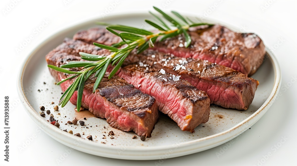 Steakhouse Classic: Perfectly Medium Rare with Herbs