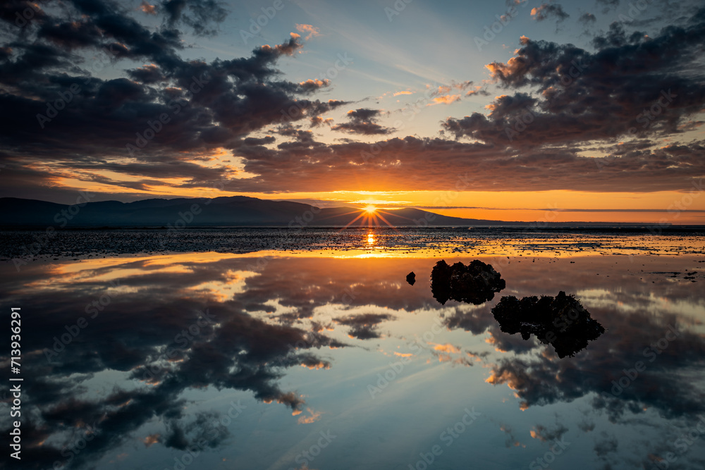 Stunning Sunrise, Dundalk Bay, Blackrock, Ireland 