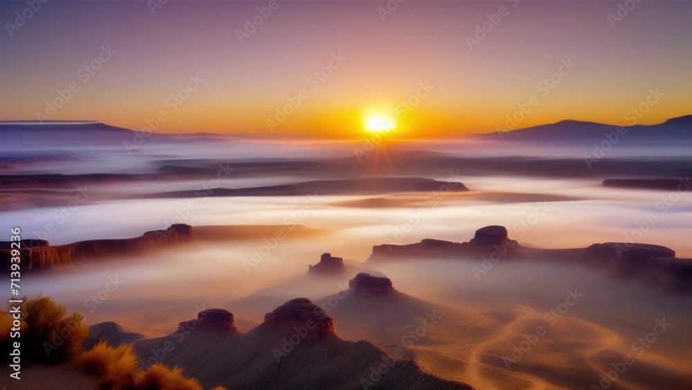 sunset in the desert, time lapse, sunset in the desert, time lapse,