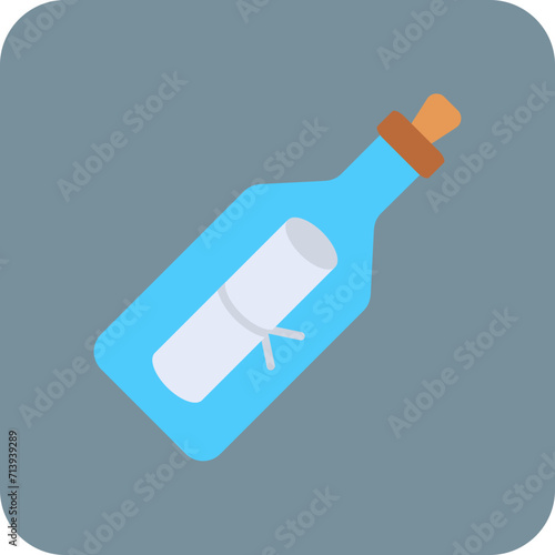 Message In Bottle Icon