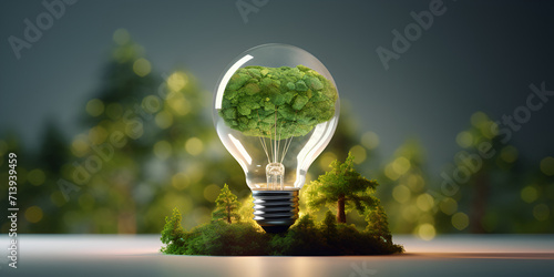  alternative energy renewable energy saving energy and finance energy stock investment tree growing,  photo