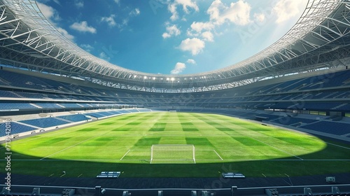 background with football stadium