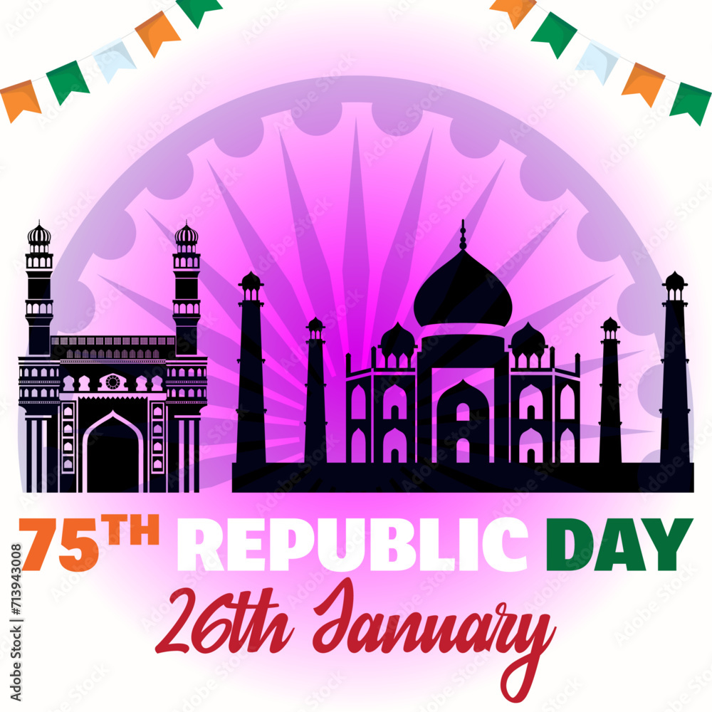 75th Republic Day India's Monuments Bask in Tricolor Glory, This