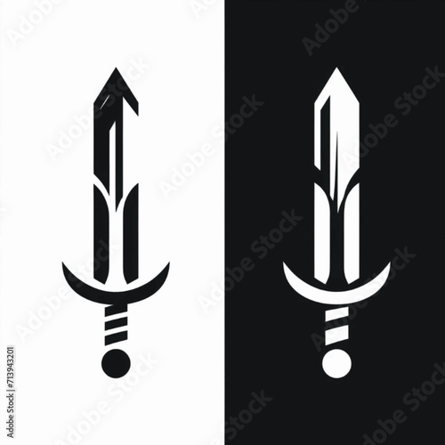 剣のロゴ © 江本 紺