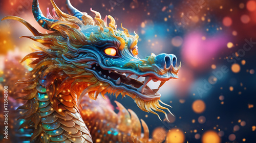 Fantastic Chinese dragon