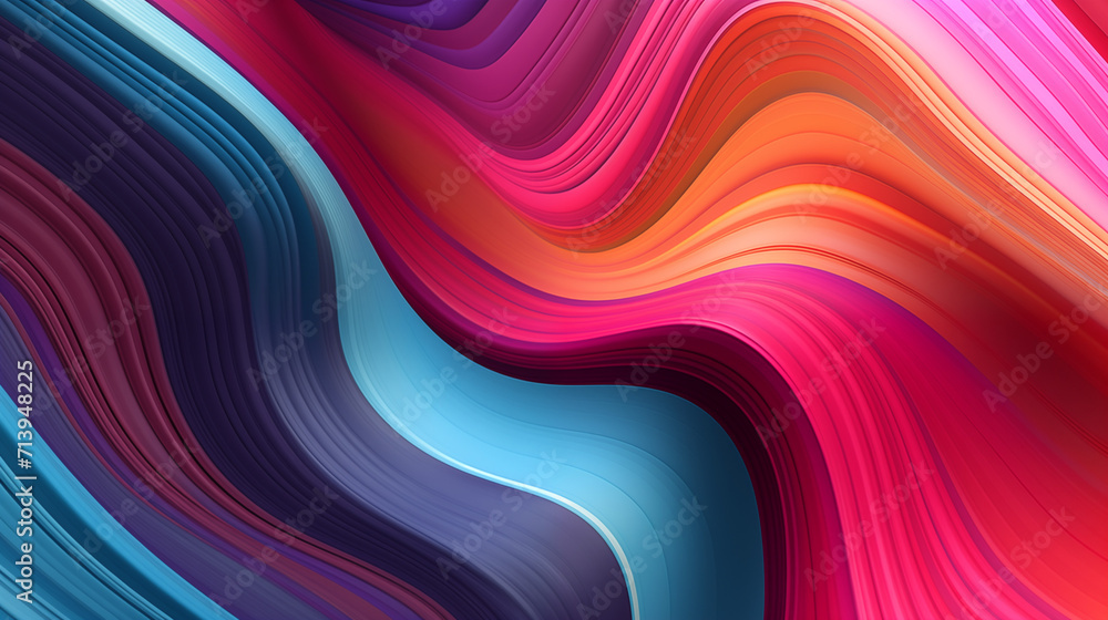 A colorful abstract background with wavy lines and vibrant colors. Beautiful and colorful bright wallpaper. A colorful abstract background with wavy lines and vibrant colors. Beautiful and colorful bright wallpaper.