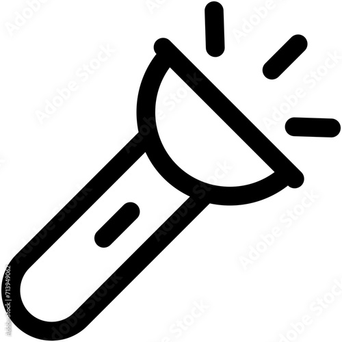 Torch Vector Icon