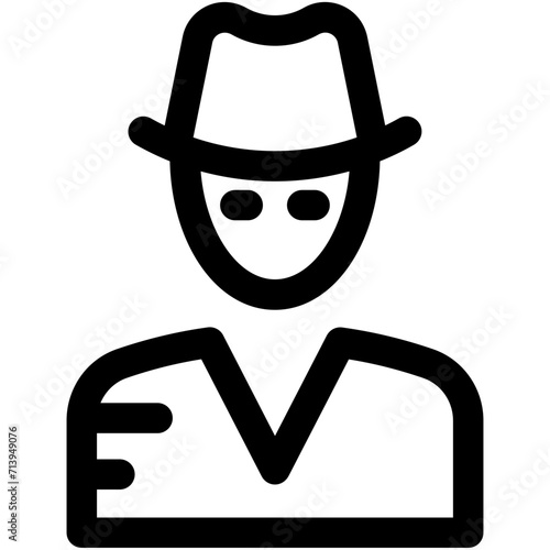 Spy Vector Icon