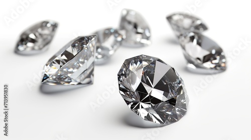 Diamonds Afloat  A White Sea of Brilliance