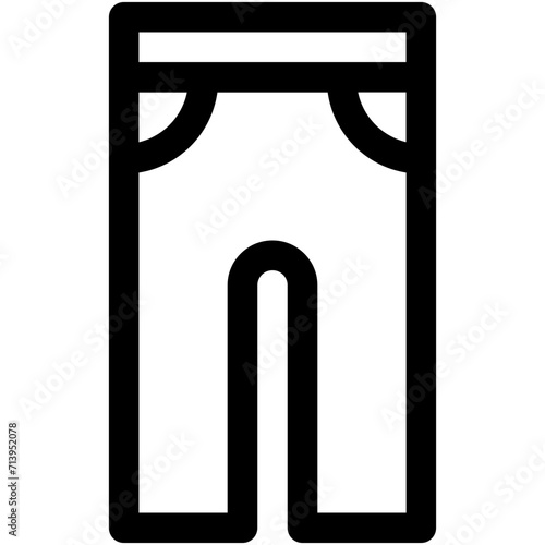 Trousers Vector Icon