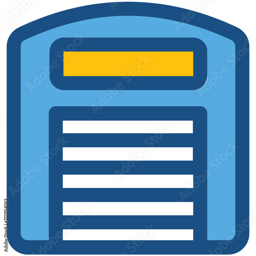 Warehouse Vector Icon