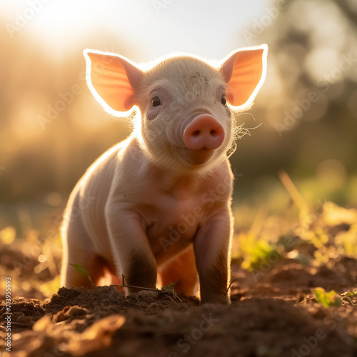 Photo of a young piglet © Yorick