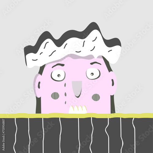 The character of a nobleman . Vector illustration