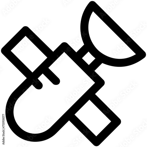 Satellite Vector Icon