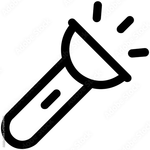 Torch Vector Icon