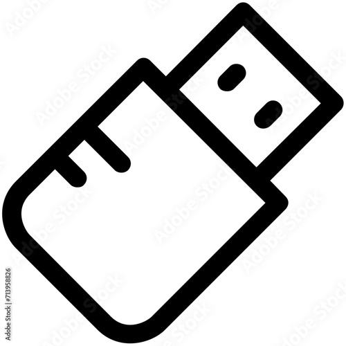 USB Vector Icon