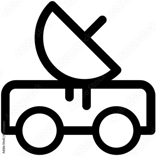 Satellite Vector Icon