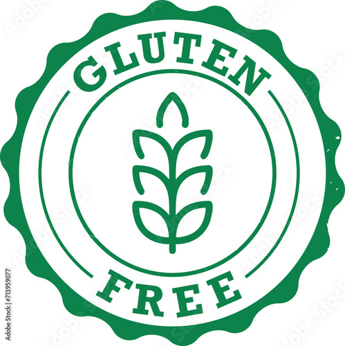 Isolated gluten free icon vector design.
