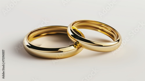 Marriage in Metal: A Pair of Precious Rings