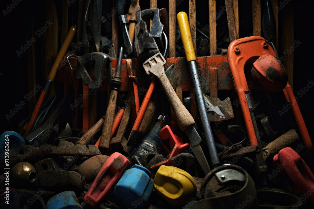 Worker tools background