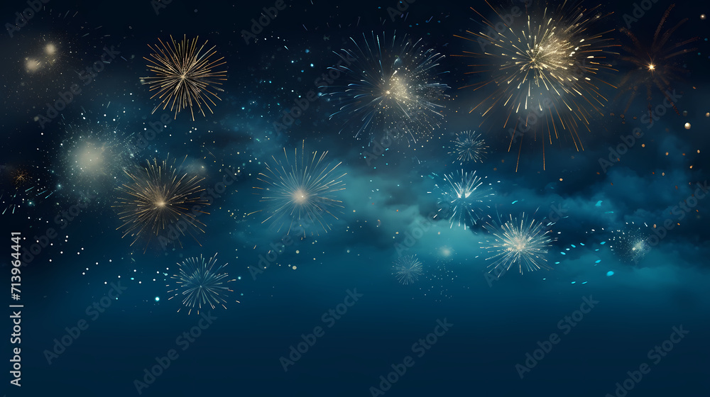 Fireworks background for celebration, holiday celebration concept Fireworks background for celebration, holiday celebration concept