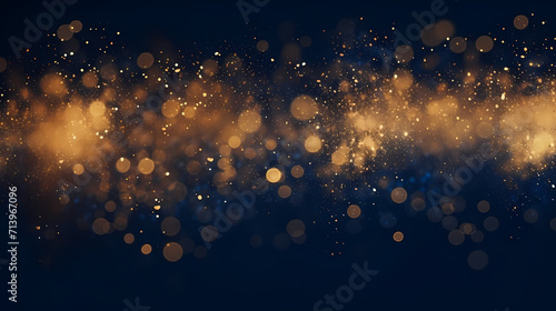 Beautiful fireworks background at night for holiday decoration photo