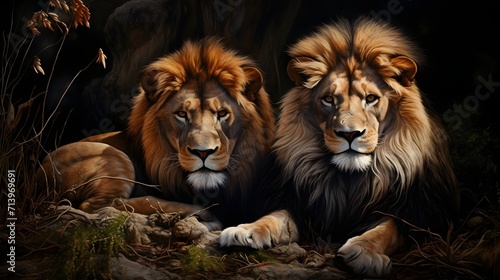 Lions in Conservation  A Collaboration Between Humans and Wildlife - Preserving the Majesty of the Wild