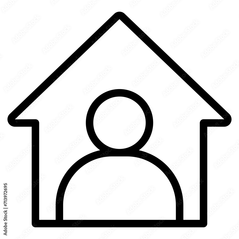 Real Estate Agent with a House Real Estate Agent with a House