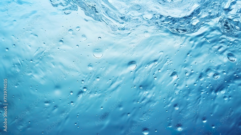 Water surface texture with bubbles and splashes. Water surface texture with bubbles and splashes.