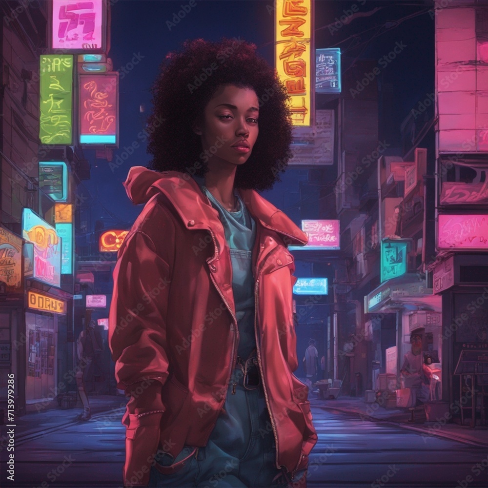 Neon Vibrations: Capturing the Essence of Hip-hop Culture at Midnight Neon Vibrations: Capturing the Essence of Hip-hop Culture at Midnight