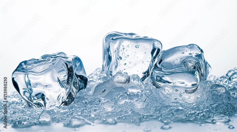 Icy Purity: The Freshness of Frozen Water Icy Purity: The Freshness of Frozen Water