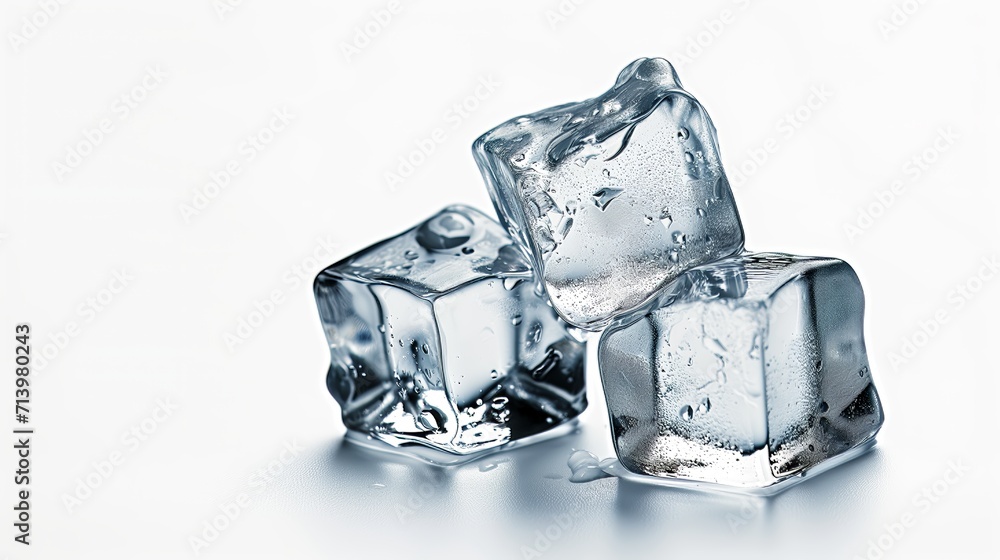 Ice Cube Cascade: The Flow of Melting Cold