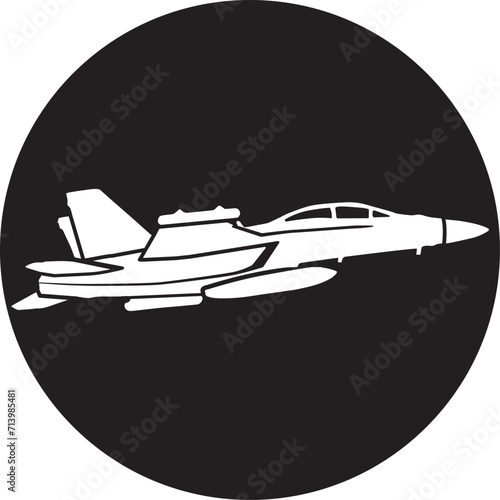 Fighter jet vector 