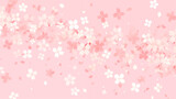 桜背景の壁紙素材