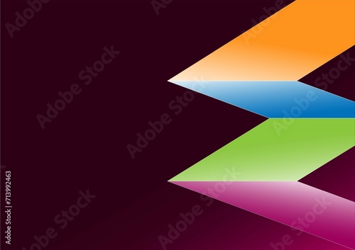 color rectangle background