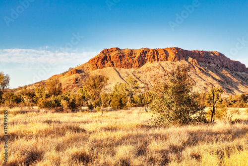 Mountains in the red center, australia