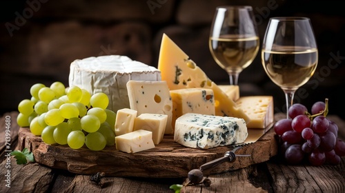 Elegant Cheese and Wine Tasting Experience"
