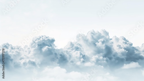 Nature's Breath: A Sky of Soft Clouds