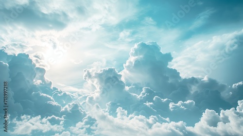 Serenity Above: Blue Sky and Tranquil Clouds © Yaroslav Herhalo