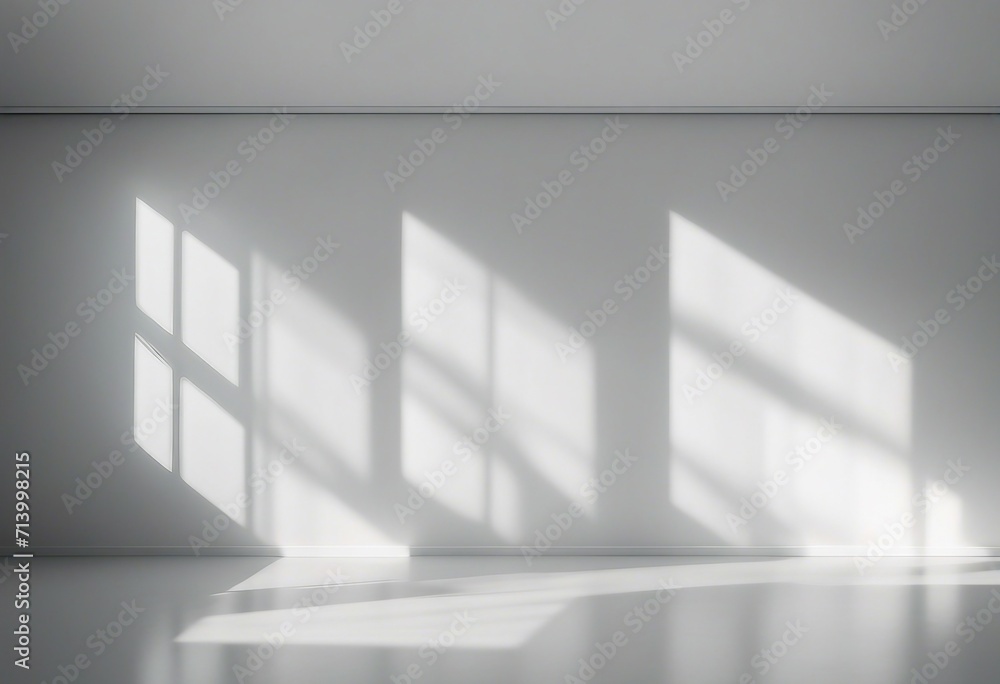 Realistic and minimalist blurred natural light windows shadow overlay on wall paper texture abstract Realistic and minimalist blurred natural light windows shadow overlay on wall paper texture abstract