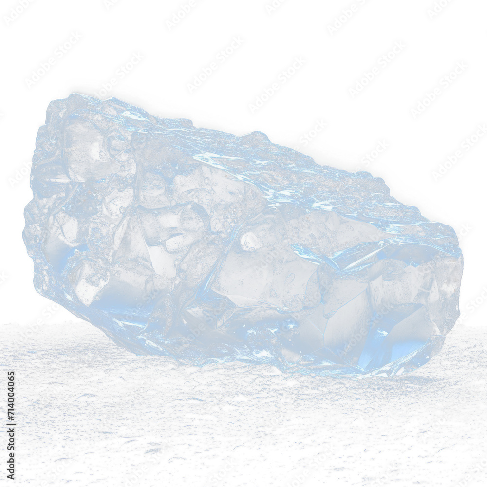 Obraz premium crystals on black background effect 2