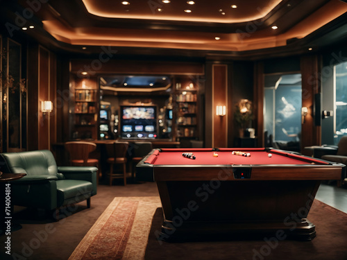interior of a gaming room design. © Mahmud